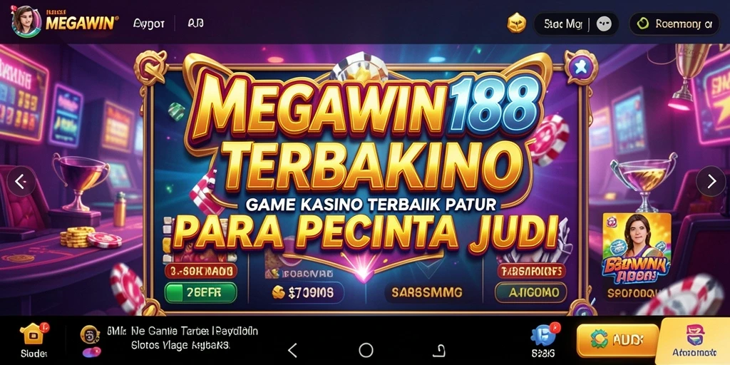 Screenshot utama <strong>MEGAWIN188</strong> menampilkan keseruan gameplay Kasino.