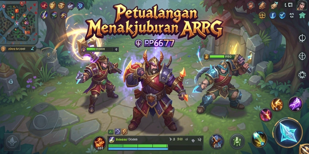Tangkapan layar gameplay RP6677 yang mendebarkan dan penuh aksi.
