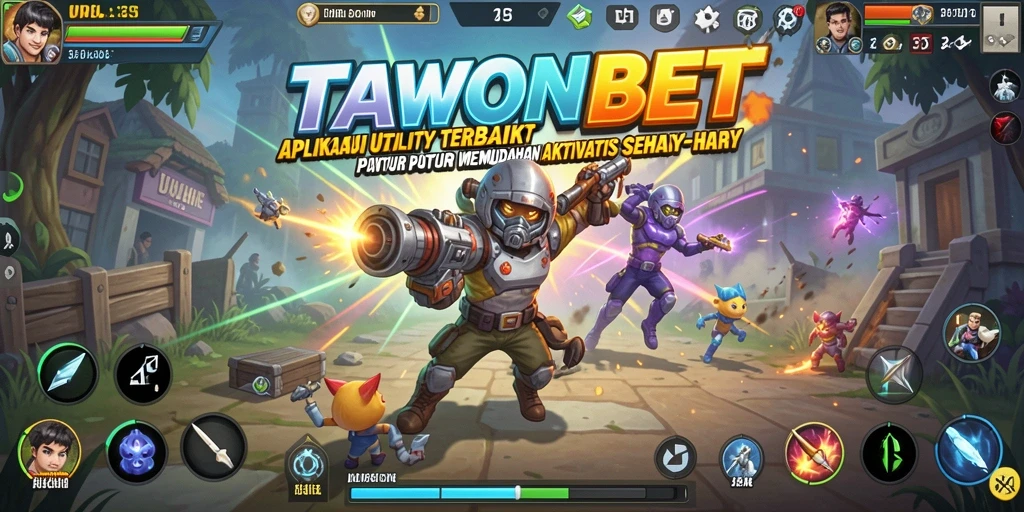 Tampilan antarmuka aplikasi TAWONBET yang sederhana dan intuitif.
