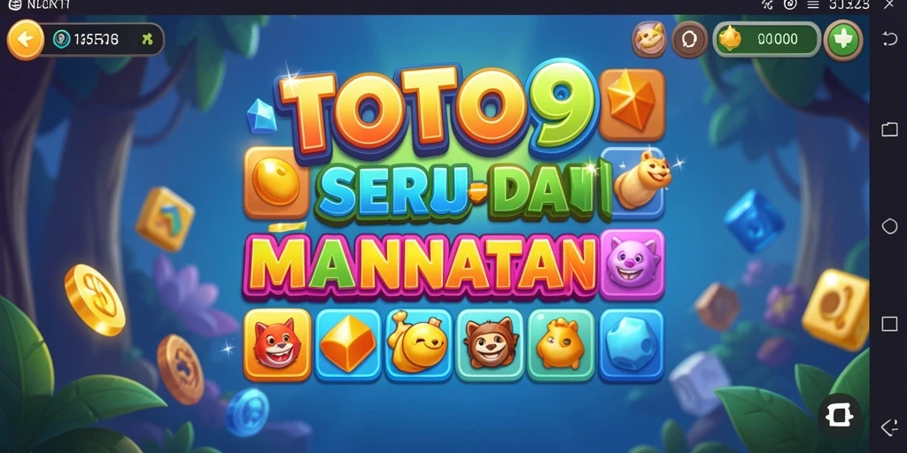 Gameplay seru TOTO9 dengan tantangan Match-3 yang menarik.